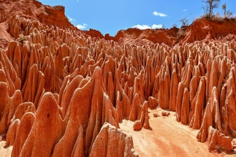 Tsingy Rouge: Madagascar's Hidden Geological Marvel